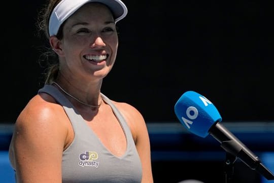 Steht bei den Australian Open im Halbfinale: Die US-Amerikanerin Danielle Collins.