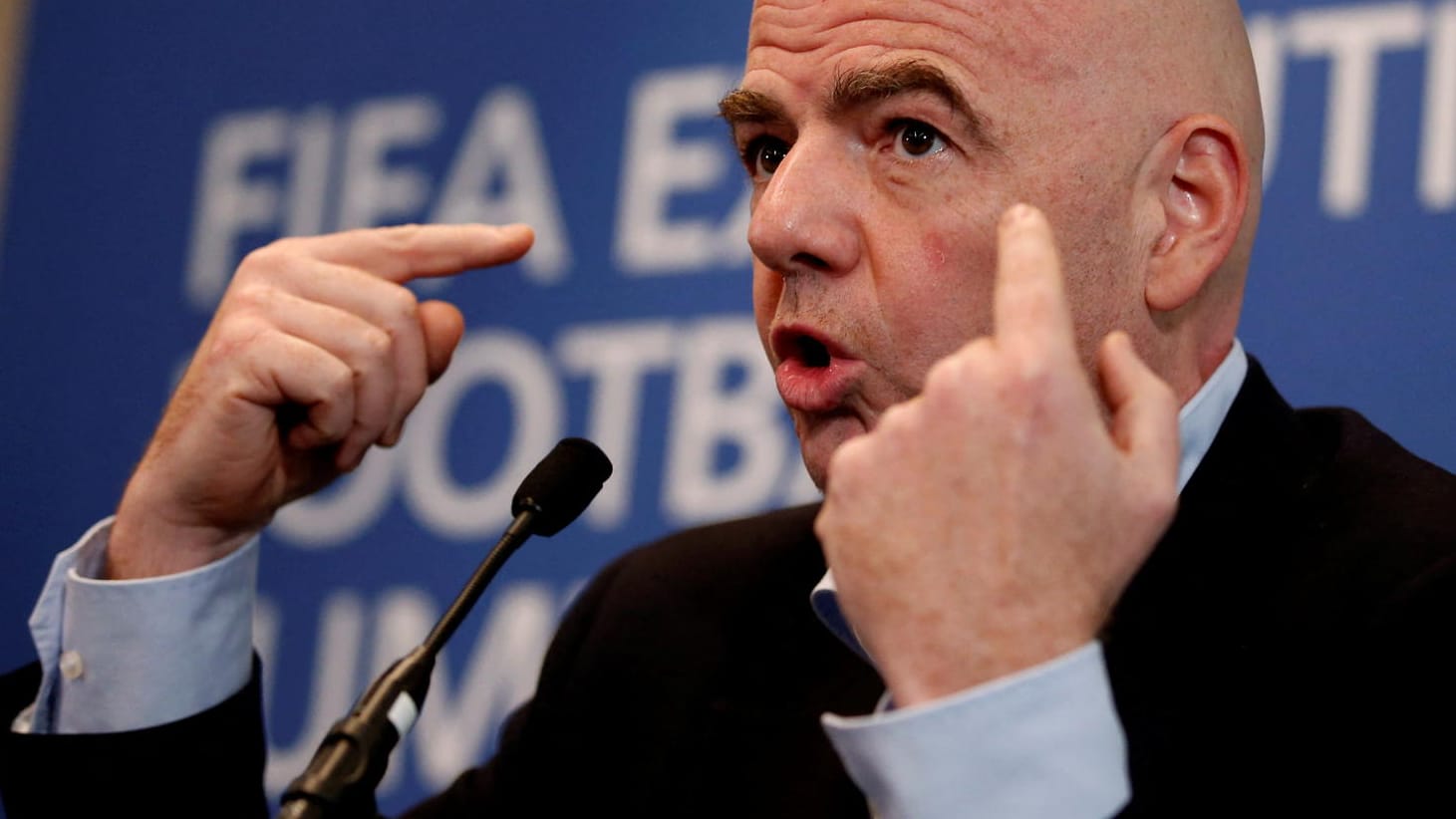 Steht einmal mehr in der Kritik: Gianni Infantino.