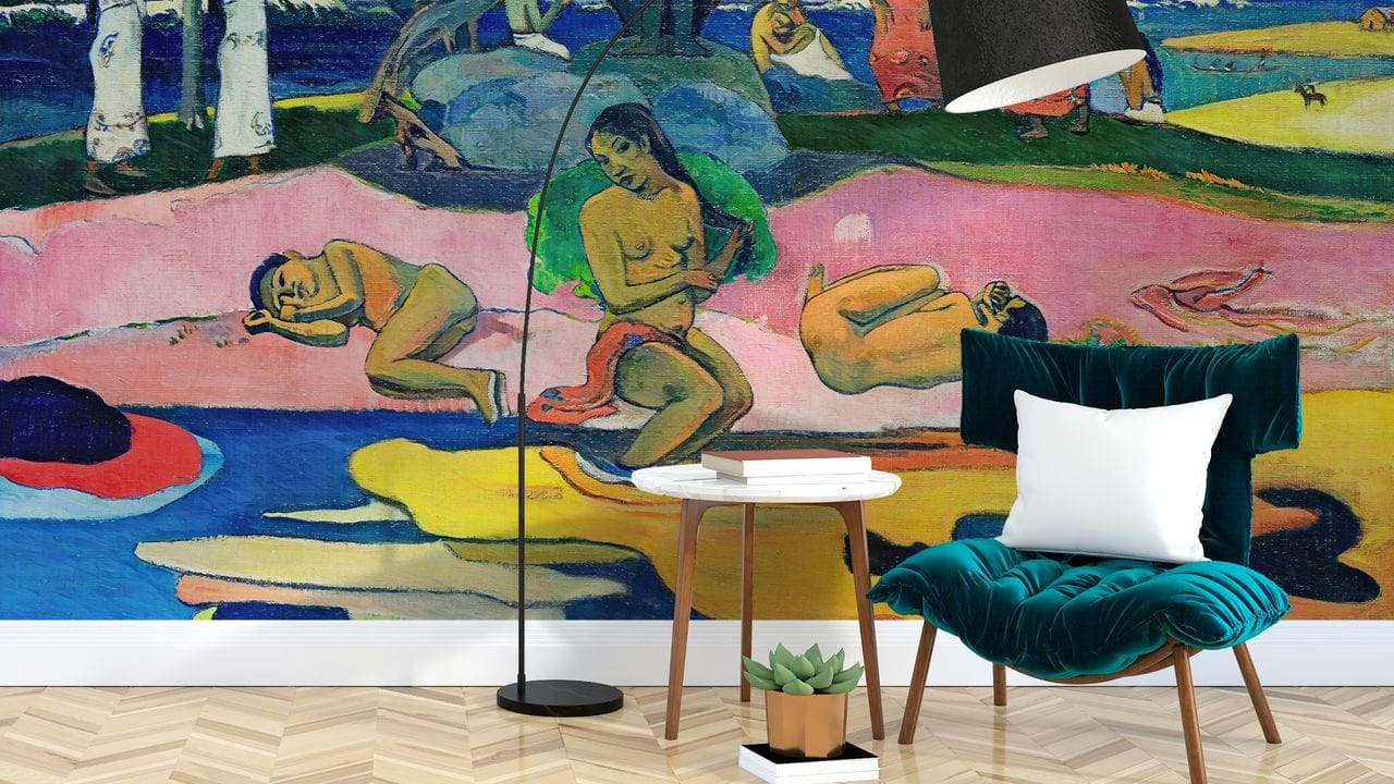 Expressive Darstellungen und fröhliche Farbkompositionen: Manche Tapeten im Wohnzimmer können jetzt wie Kunstwerke im Museum wirken. Expressive Darstellungen und fröhliche Farbkompositionen: Manche Tapeten im Wohnzimmer können jetzt wie Kunstwerke im Museum wirken.