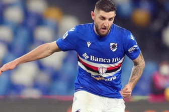 Julian Chabot, hier noch im Sampdoria-Dress (Archivbild): Der Innenverteidiger kommt auf Leihbasis zum 1. FC Köln.