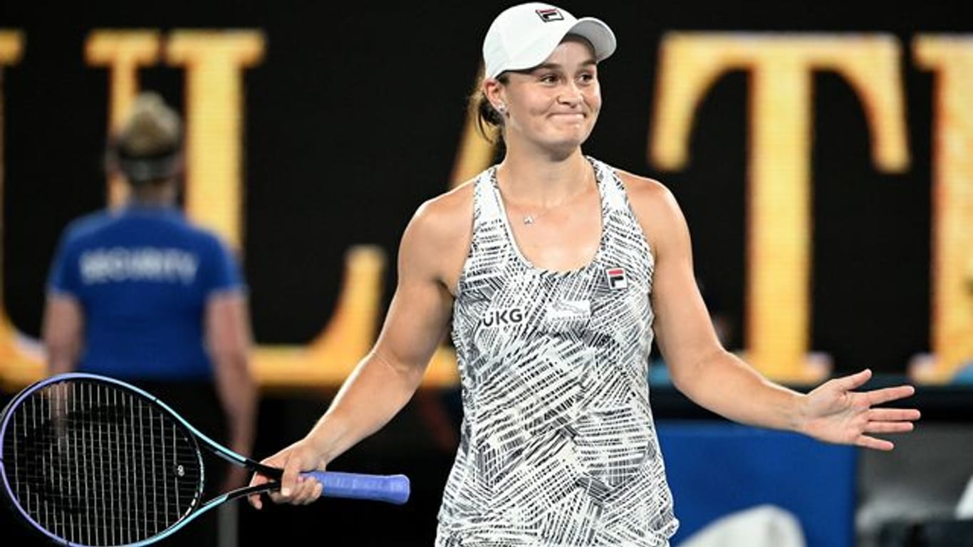 Die Australierin hat sich im Halbfinale der Australian Open mit 6:1, 6:3 gegen die US-Amerikanerin Madison Keys durchgesetzt.