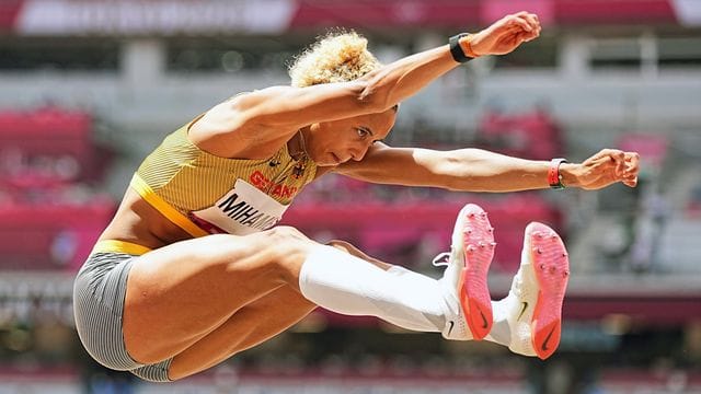 Die Olympiasiegerin im Weitsprung geht bei den deutschen Hallenmeisterschaften in Leipzig an den Start.