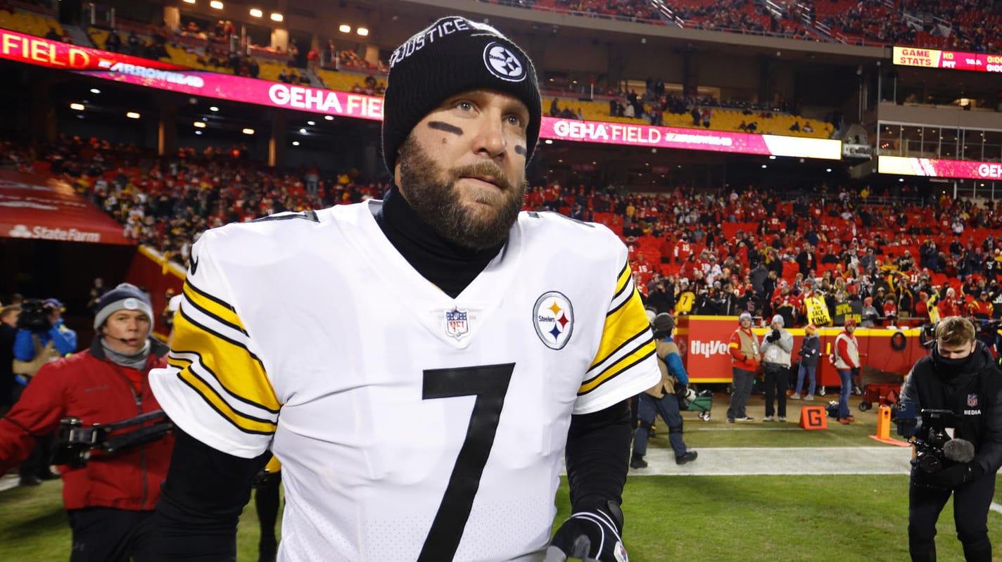 Ab sofort in Football-Rente: NFL-Superstar Ben Roethlisberger.