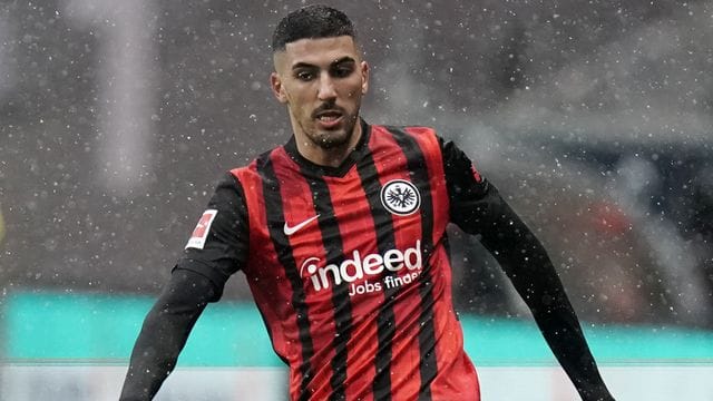 Der Vertrag von Aymen Barkok bei der Eintracht läuft im Sommer aus.
