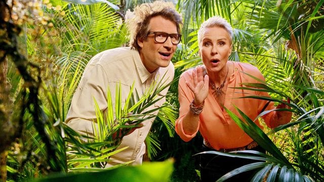 Die Moderatoren des RTL-Dschungelcamps, Daniel Hartwich und Sonja Zietlow.