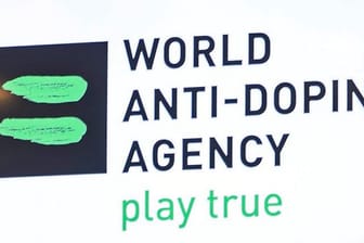 Das Signet der Welt Anti-Doping Agentur (WADA).