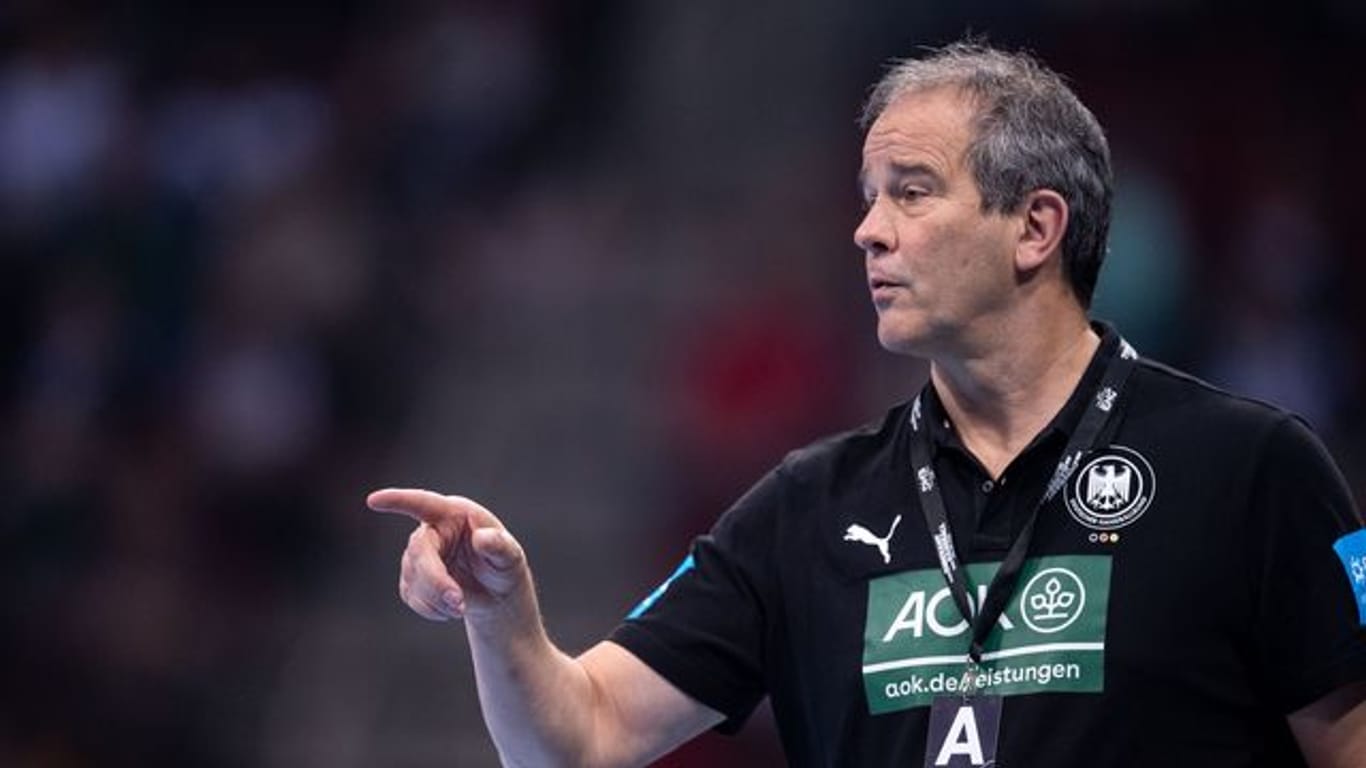 Deutschlands Bundestrainer Trainer Henk Groener.
