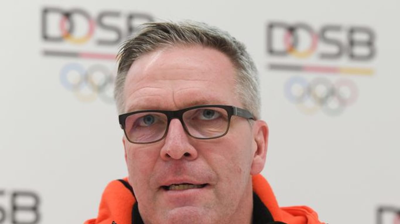 Chef de Mission des deutschen Teams bei Olympia: Dirk Schimmelpfennig.