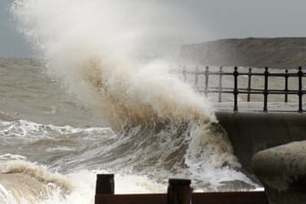 Sturm am Meer: Vor allem an der Nord- und Ostsee kann der Orkan hohe Geschwindigkeiten erreichen.