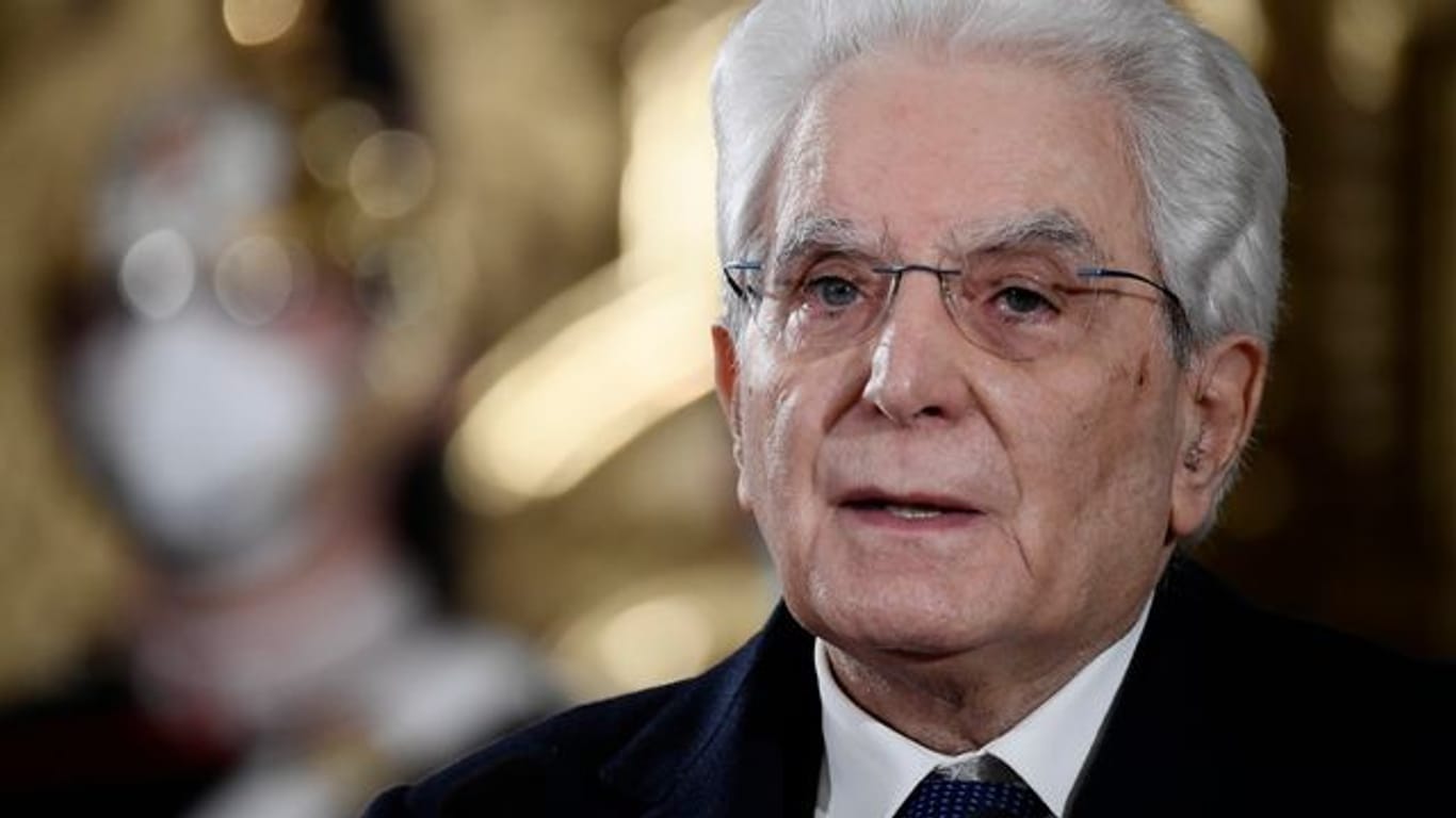 Der 80-jährige Sergio Mattarella ist erneut zum Präsidenten in Italien gewählt worden.
