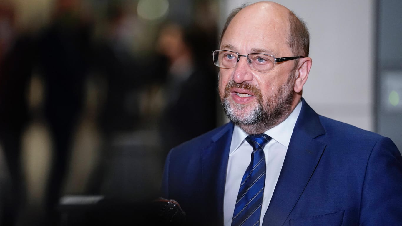 Martin Schulz: "Die Diplomatie muss Vorrang vor allem anderen haben."
