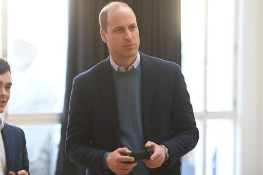 Prinz William bei einem Besuch der "British Academy of Film and Television Arts" (BAFTA).