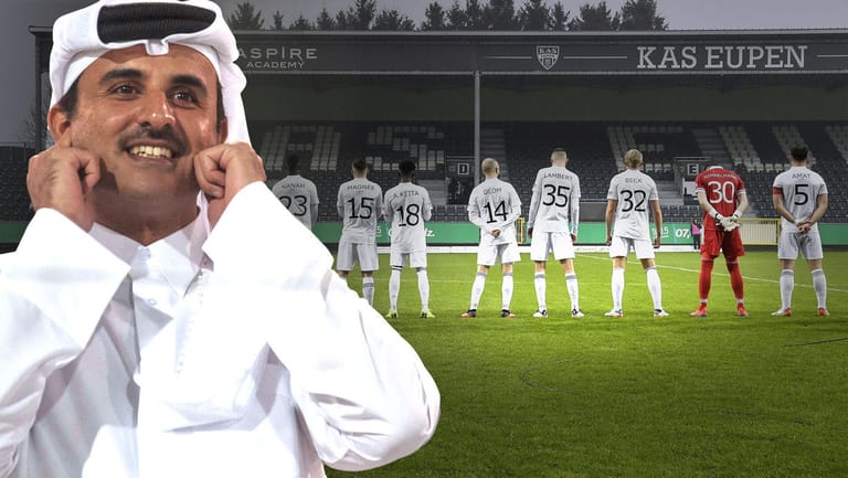 Scheich Tamim Bin Hamad Al-Thani ist als Emir von Katar auch Besitzer des belgischen Erstligisten KAS Eupen.