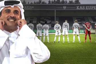 Scheich Tamim Bin Hamad Al-Thani ist als Emir von Katar auch Besitzer des belgischen Erstligisten KAS Eupen.