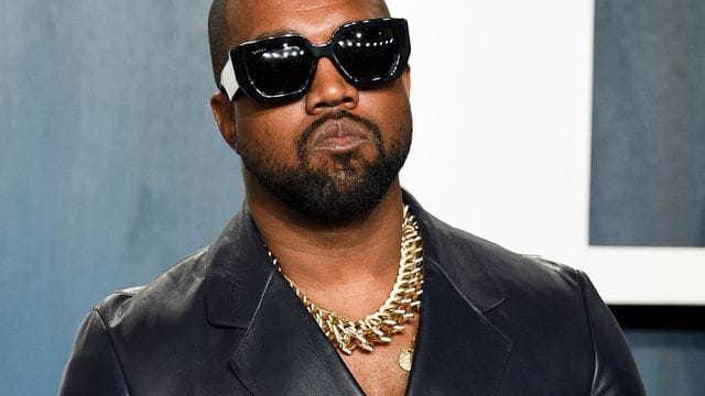 US-Rapper Kanye West bei der Vanity Fair Oscar Party 2020. US-Rapper Kanye West bei der Vanity Fair Oscar Party 2020.