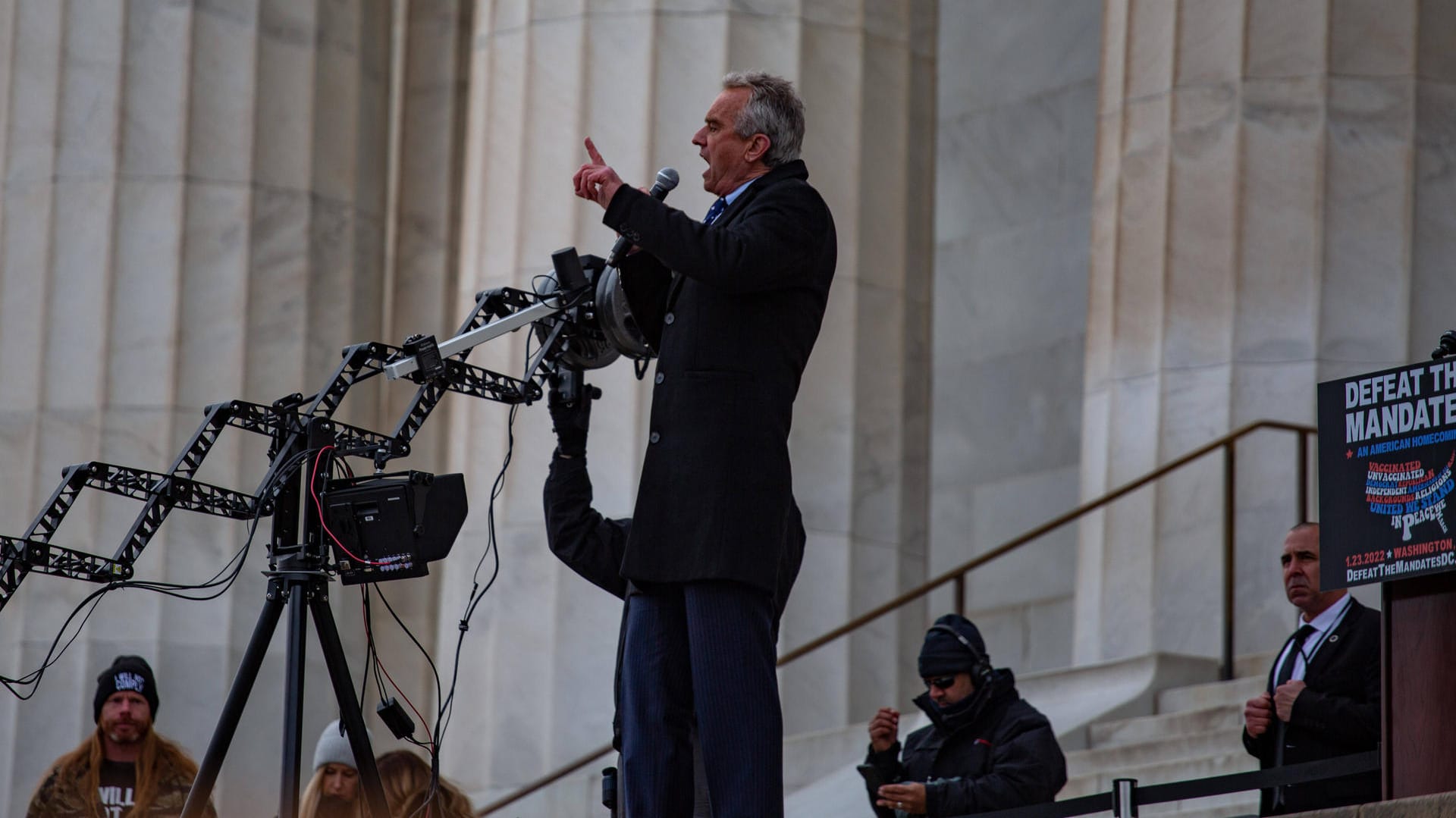 Bekannter Anti-Impf-Ideologe: Robert F. Kennedy, Jr. in Washington. D.C.