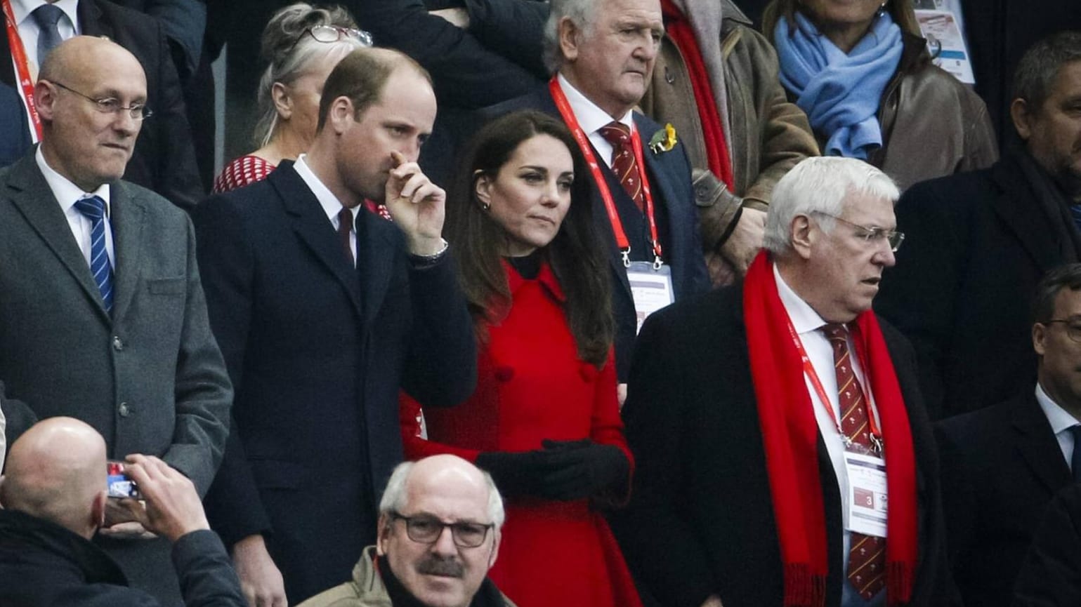 Prinz William und Herzogin Kate: Hier feuerten sie beide noch dasselbe Team an.