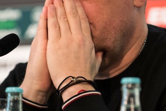 Max Eberl zeigte sich bei seinen Rücktritt sehr bewegt.