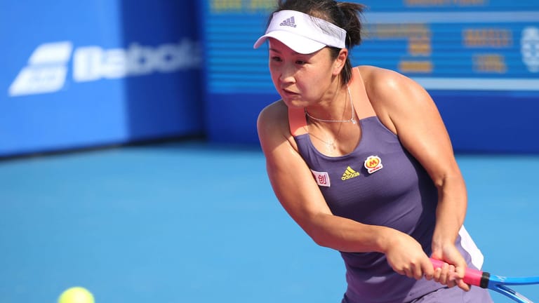 Peng Shuai im Februar 2020 bei den Thailand Open: Verbleib unklar.