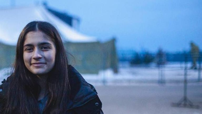 Bahasht Khoshnaw: Die 13-jährige Kurdin will sich ihre Zuversicht nicht nehmen lassen, zurück nach Deutschland zu können.