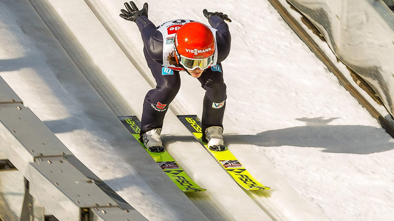 Selina Freitag: Die DSV-Athletin hatte am Samstag in Willingen Glück im Unglück. Selina Freitag: Die DSV-Athletin hatte am Samstag in Willingen Glück im Unglück.