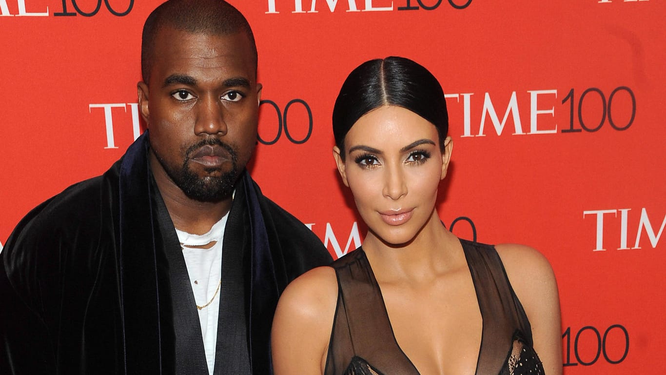 Ein Bild aus glücklicheren Zeiten: Kanye West und Kim Kardashian bei einem Auftritt 2015.