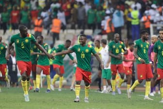 Kamerun setzte sich im Viertelfinale gegen Gambia durch.