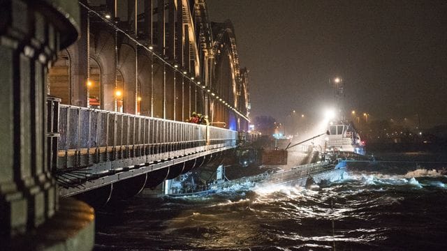 Sturm in Hamburg