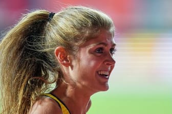 Konstanze Klosterhalfen ist bei den Millrose Games in New York auf einen dritten Platz gelaufen.