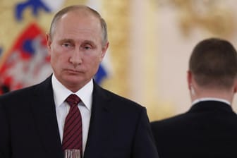 Russlands Präsident Wladimir Putin: "Er will die Ukraine zurück", lautet die Analyse der westlichen Geheimdienste.