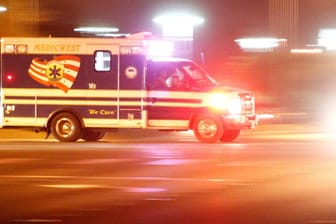 Krankenwagen auf Einsatzfahrt in Las Vegas: Unter den Todesopfern sind auch die Insassen im Wagen des Unfallverursachers. (Symbolfoto)