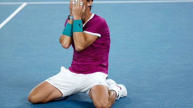 Tennis-Ass Rafael Nadal feiert seinen 21.