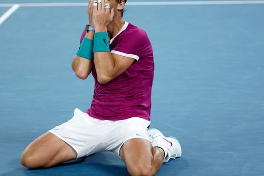 Tennis-Ass Rafael Nadal feiert seinen 21.