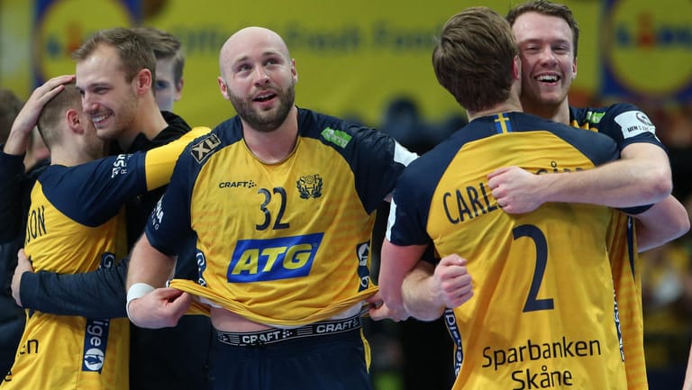 Sie haben es geschafft: Schweden ist Handball-Europameister.