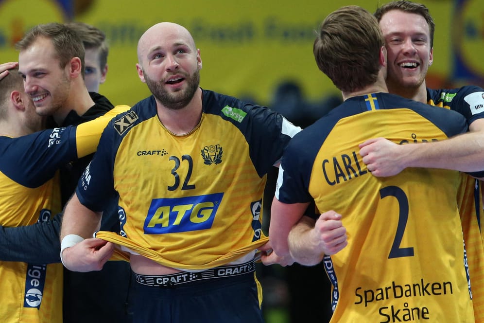 Sie haben es geschafft: Schweden ist Handball-Europameister.