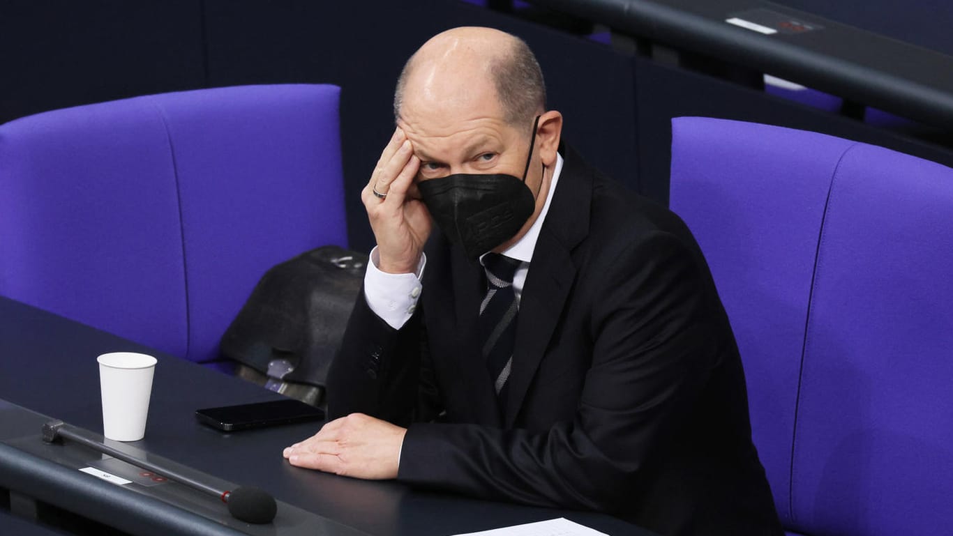 Bundeskanzler Olaf Scholz (SPD): In seiner Partei gibt es einiges zu klären.