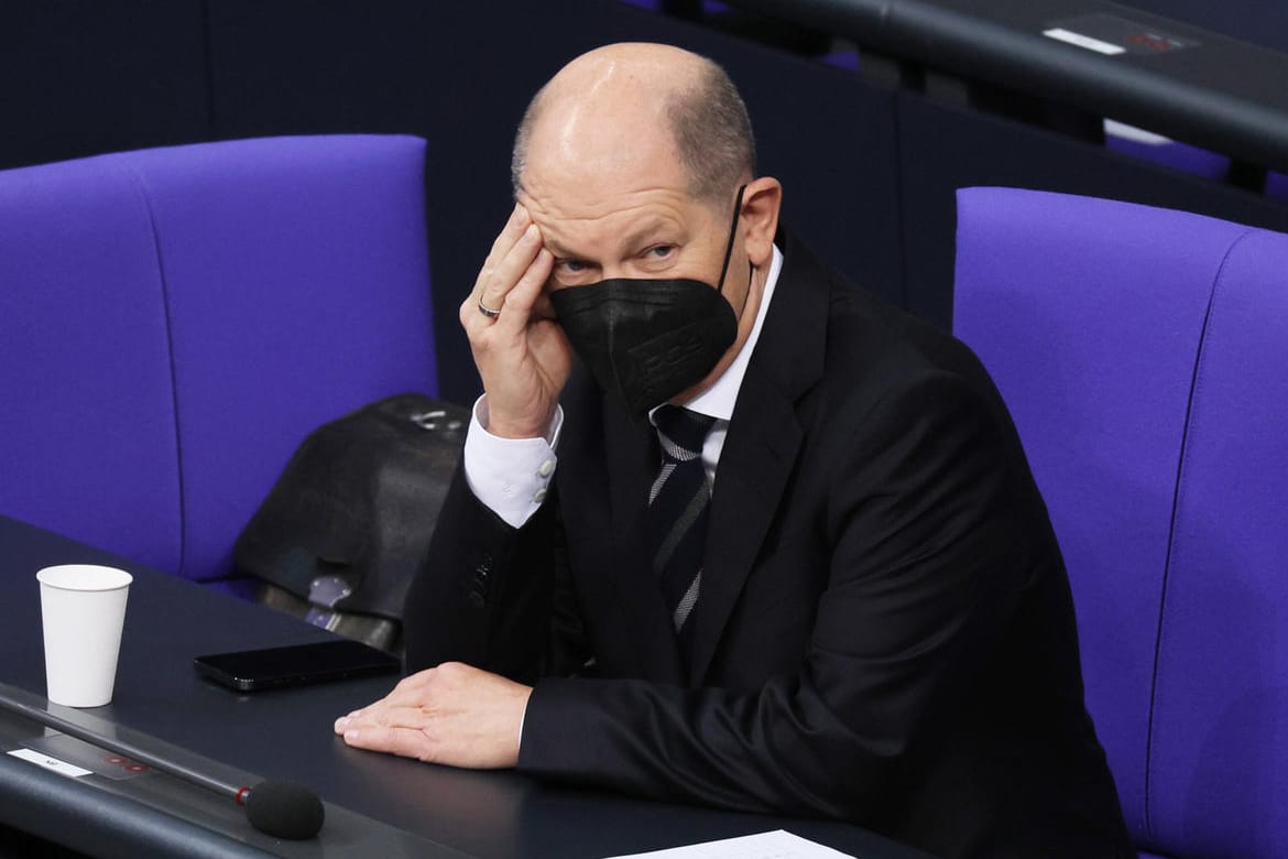 Bundeskanzler Olaf Scholz (SPD): In seiner Partei gibt es einiges zu klären.