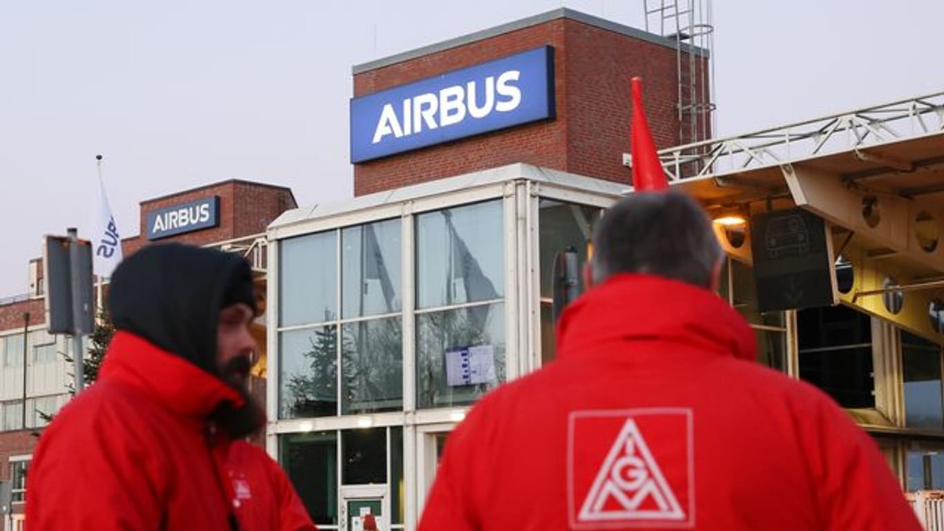 Konflikt zwischen Airbus und IG Metall
