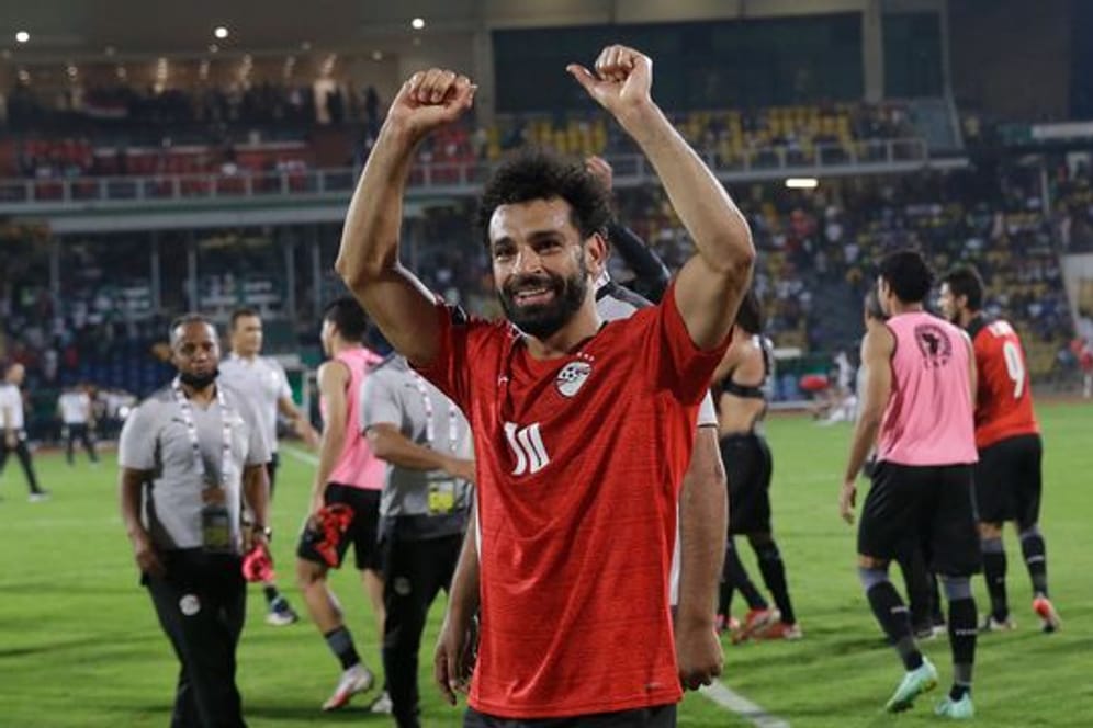 Mohamed Salah steht mit Ägypten im Halbfinale des Afrika-Cups und spielt am Donnerstag gegen Kamerun.