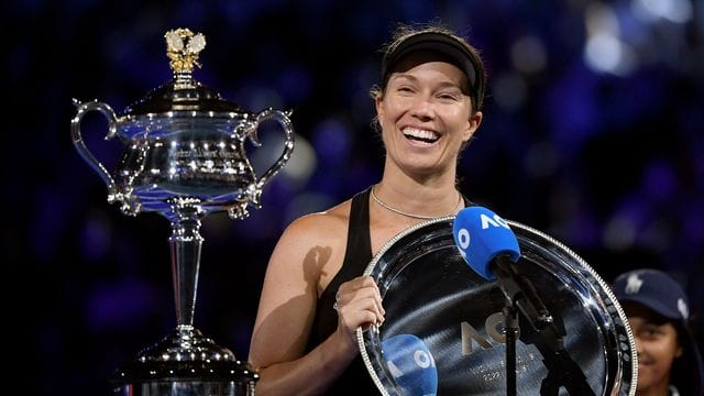 Gehört erstmals zu den Top Ten der Tennis-Welt: Danielle Collins.