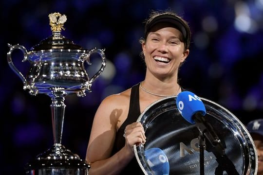 Gehört erstmals zu den Top Ten der Tennis-Welt: Danielle Collins.