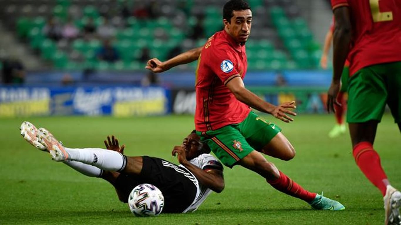 Im Einsatz für das U21-Nationalteam von Portugal: Tiago Tomas.