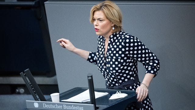 Klöckner im Bundestag