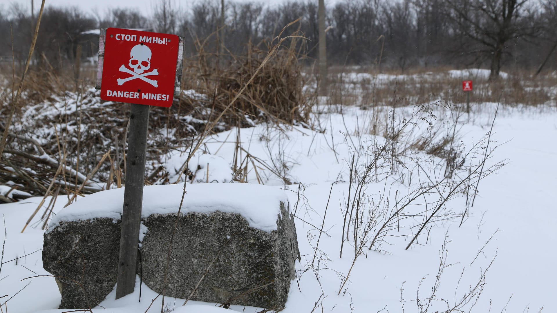 Donetsk in der Ukraine: In dieser Region haben Menschen über ukrainische Einheiten berichtet, die sich auf eine Offensive vorbereitet haben sollen.