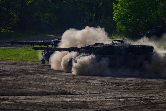 Kampfpanzer der Bundeswehr vom Typ Leopard 2A6 (Symbolbild).