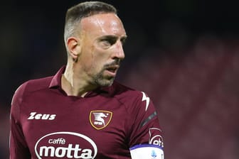 Franck Ribéry: Wie lange trägt der Franzose noch das Salernitana-Trikot?