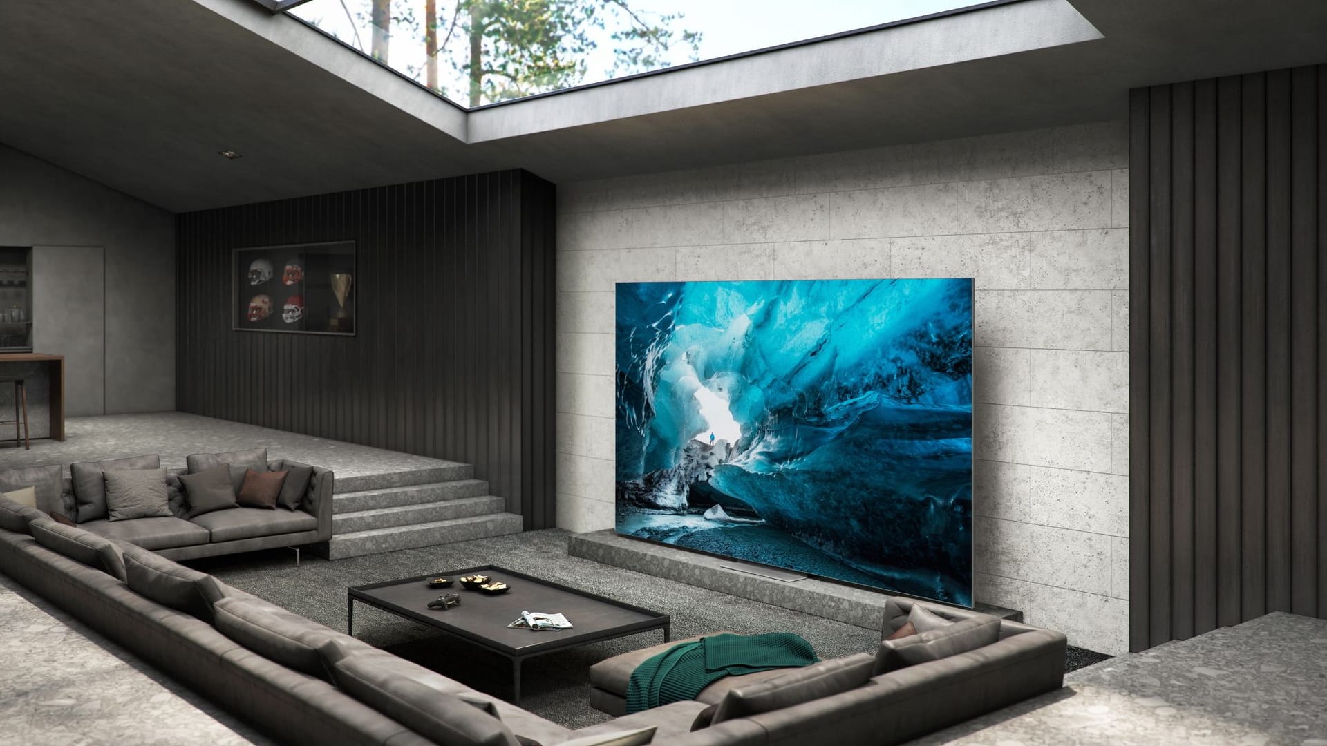 Samsungs Micro-LED-Fernseher gibt es auch in 110 Zoll.