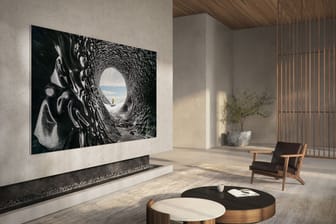 Auch Samsung hat auf der CES 2022 neue Fernseher präsentiert.