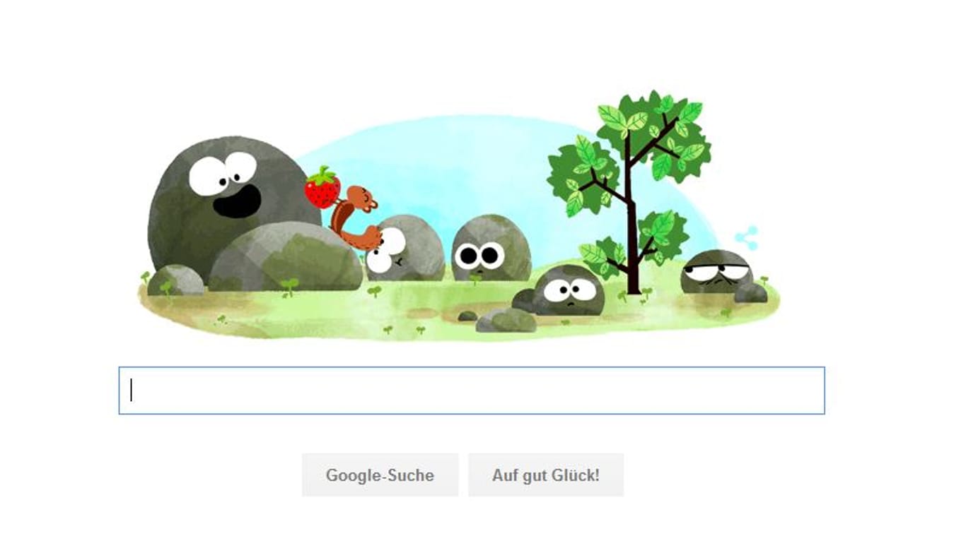 Am 21.06. ist Sommeranfang 2016. Google feiert den Tag mit einem eigenen Doodle.