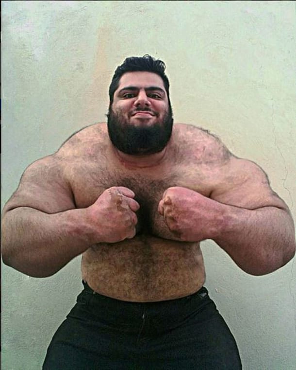 Also, liebe Marvel-Macher: Wenn ihr den Hulk das nächste Mal besetzen wollt, dann klopft doch mal bei Sajad Gharibi an.